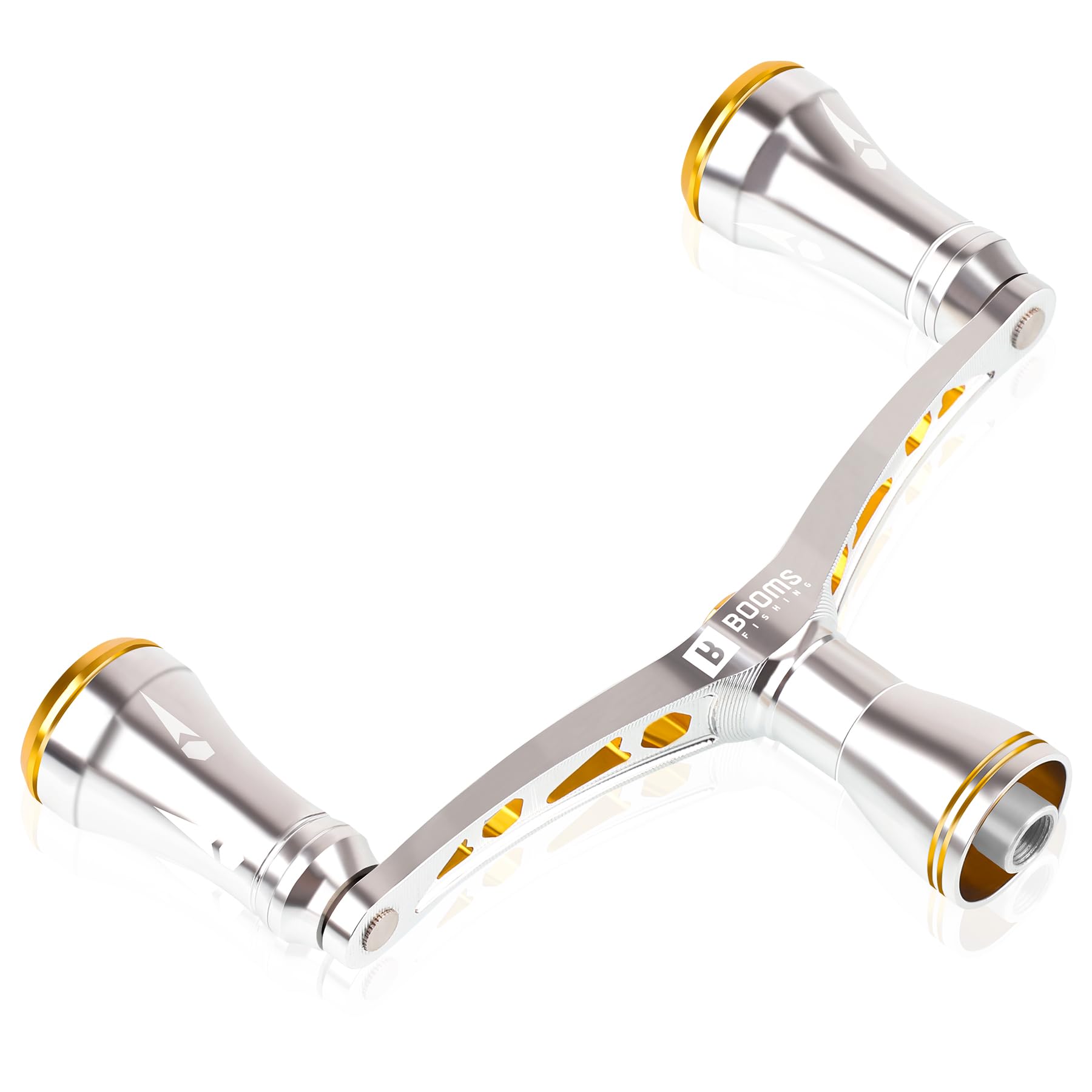 シマノ用スピニングリールカーボンダブルハンドル アルミハンドルノブセット シマノ用スピニングリールカーボンダブルハンドル アルミ